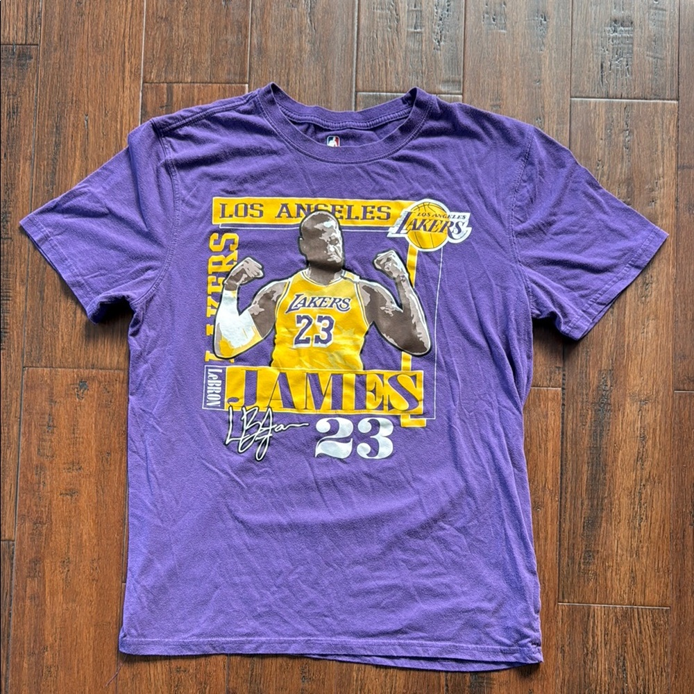NBA Purple Graphic Tee